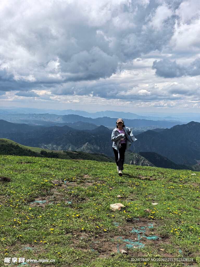 北京灵山徒步美景