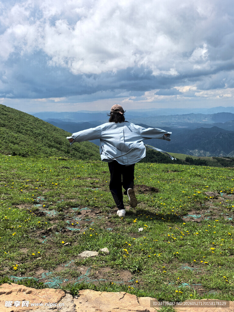 北京灵山徒步美景
