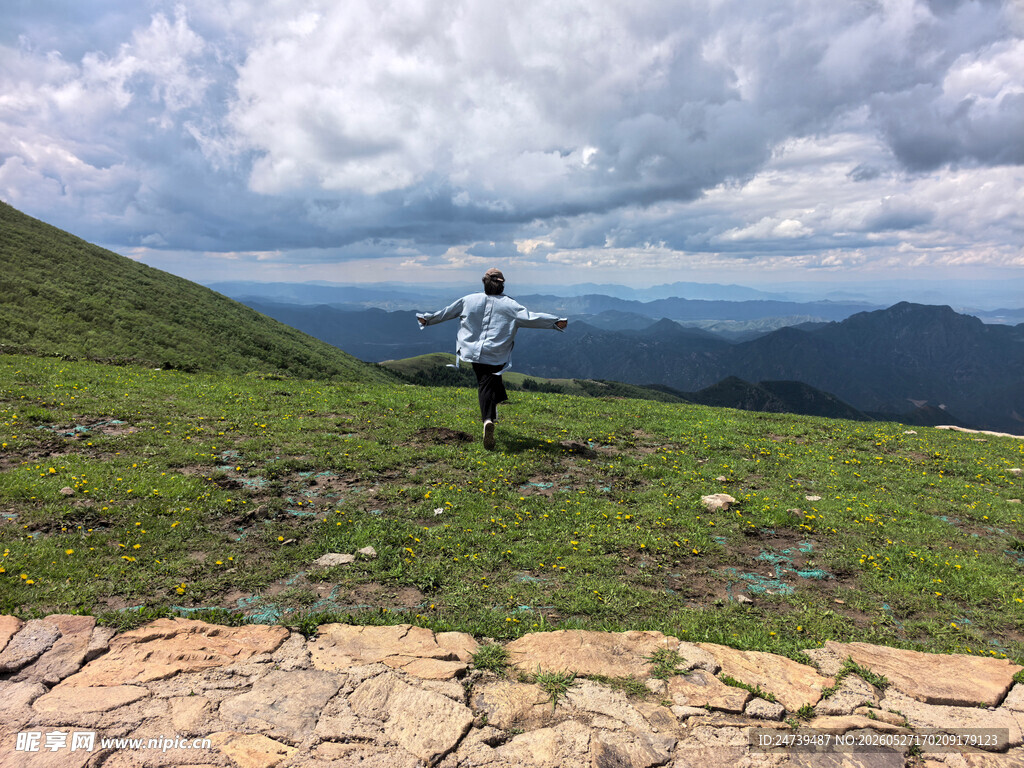 北京灵山徒步美景