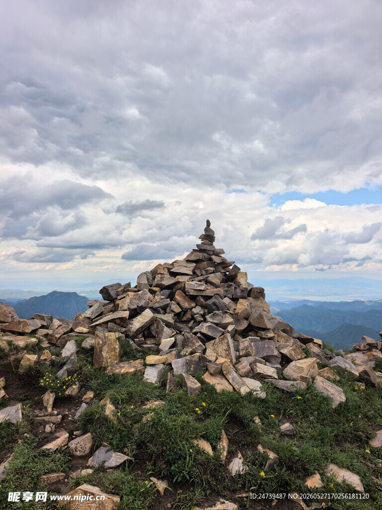 北京灵山徒步美景