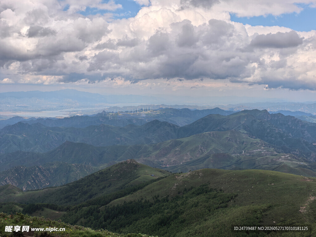 北京灵山徒步美景