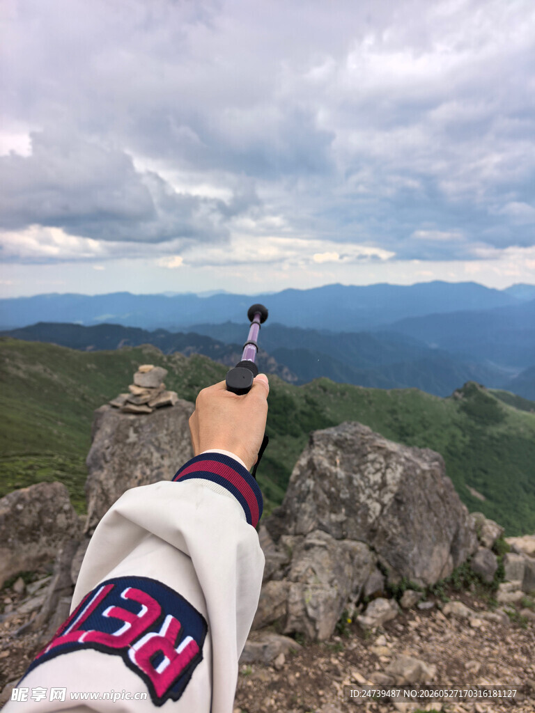 北京灵山徒步美景