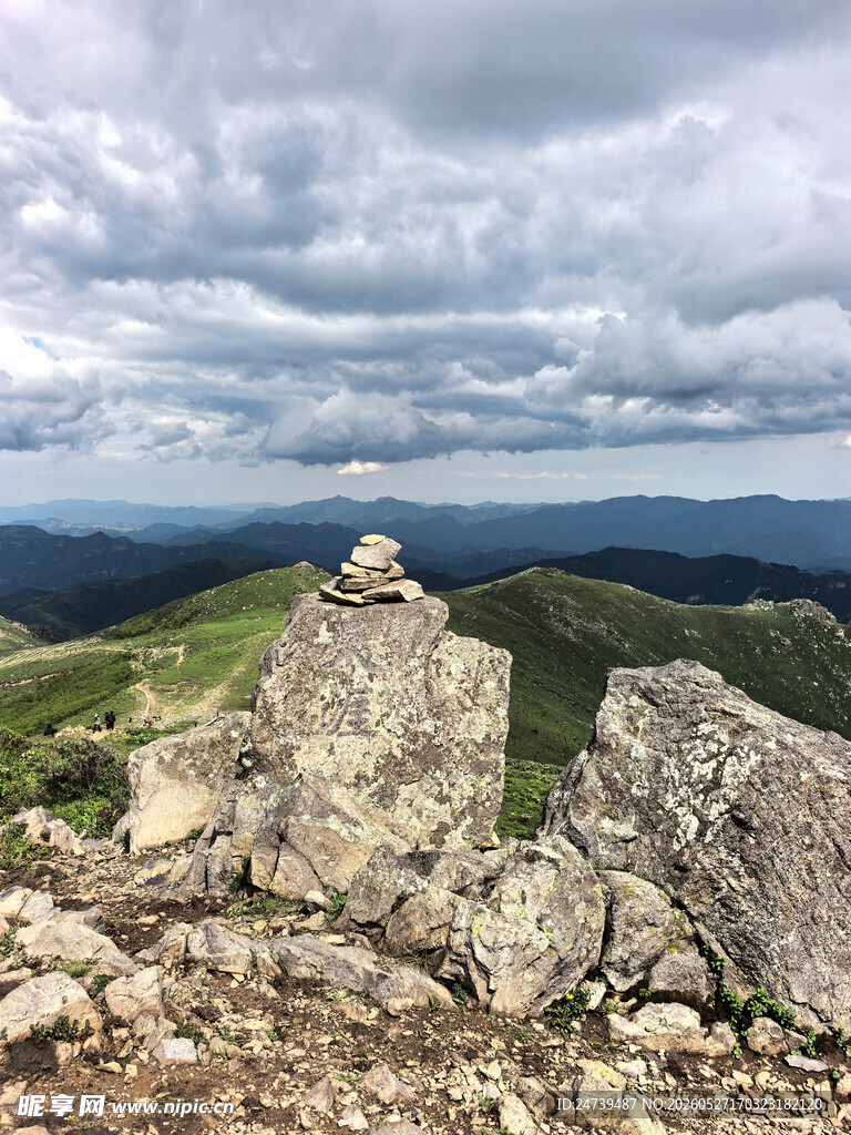 北京灵山徒步美景