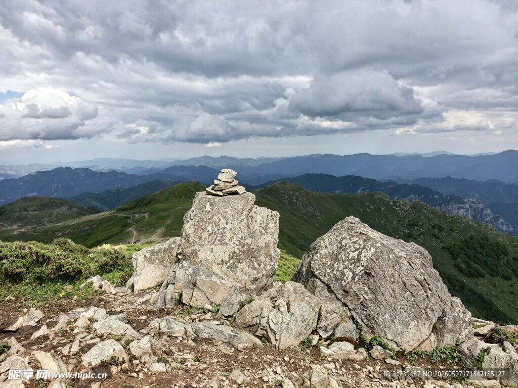 北京灵山徒步美景