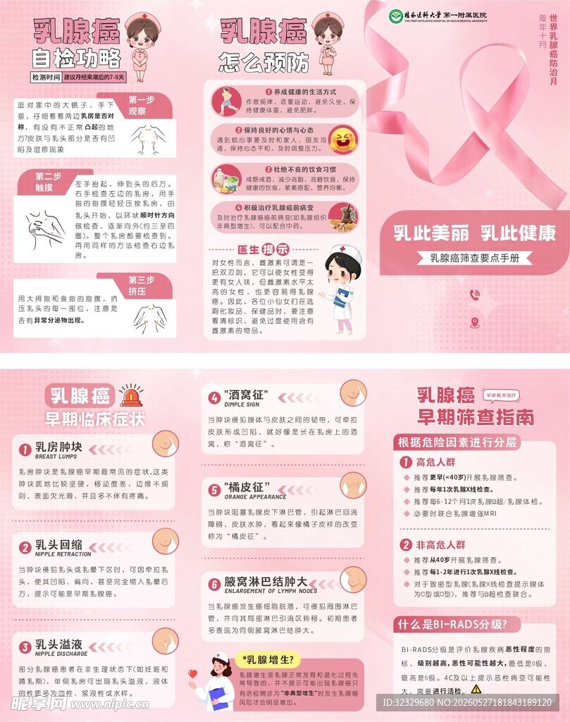 女性健康知识科普手册 乳腺癌