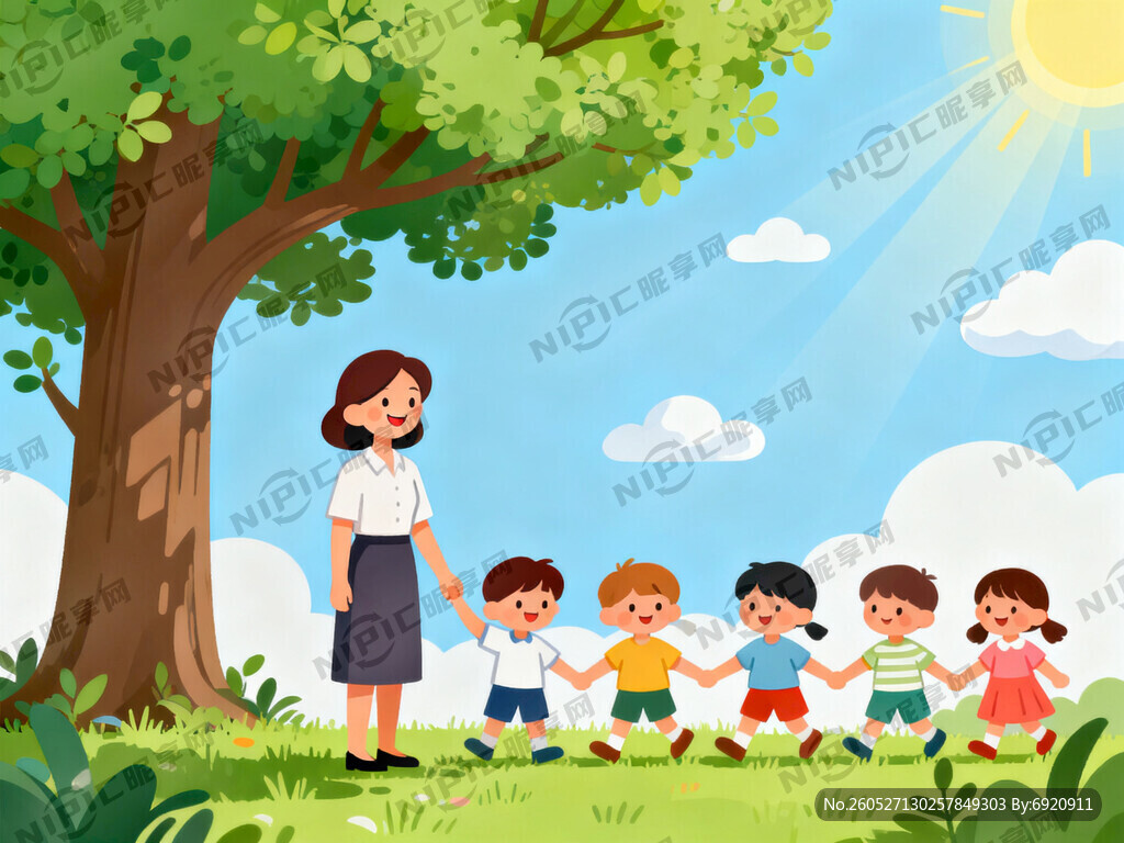 生成一副幼儿园文化墙 要求