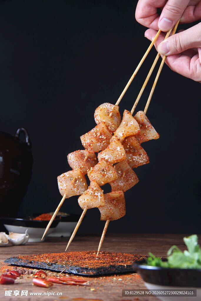 美味豆腐串诱人烧烤时刻