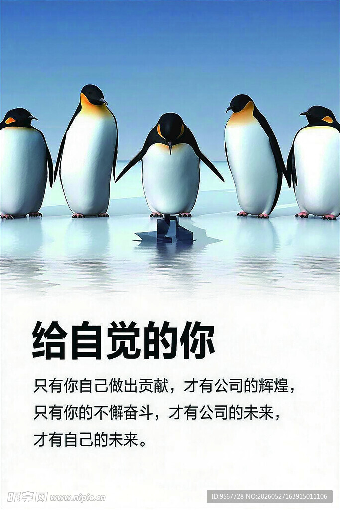 给自觉的你