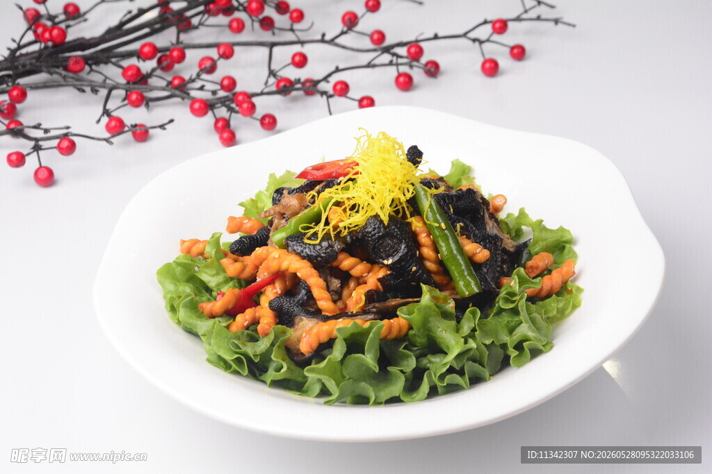 麻花乌鸡爪