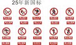 25年新国标安全警示标识