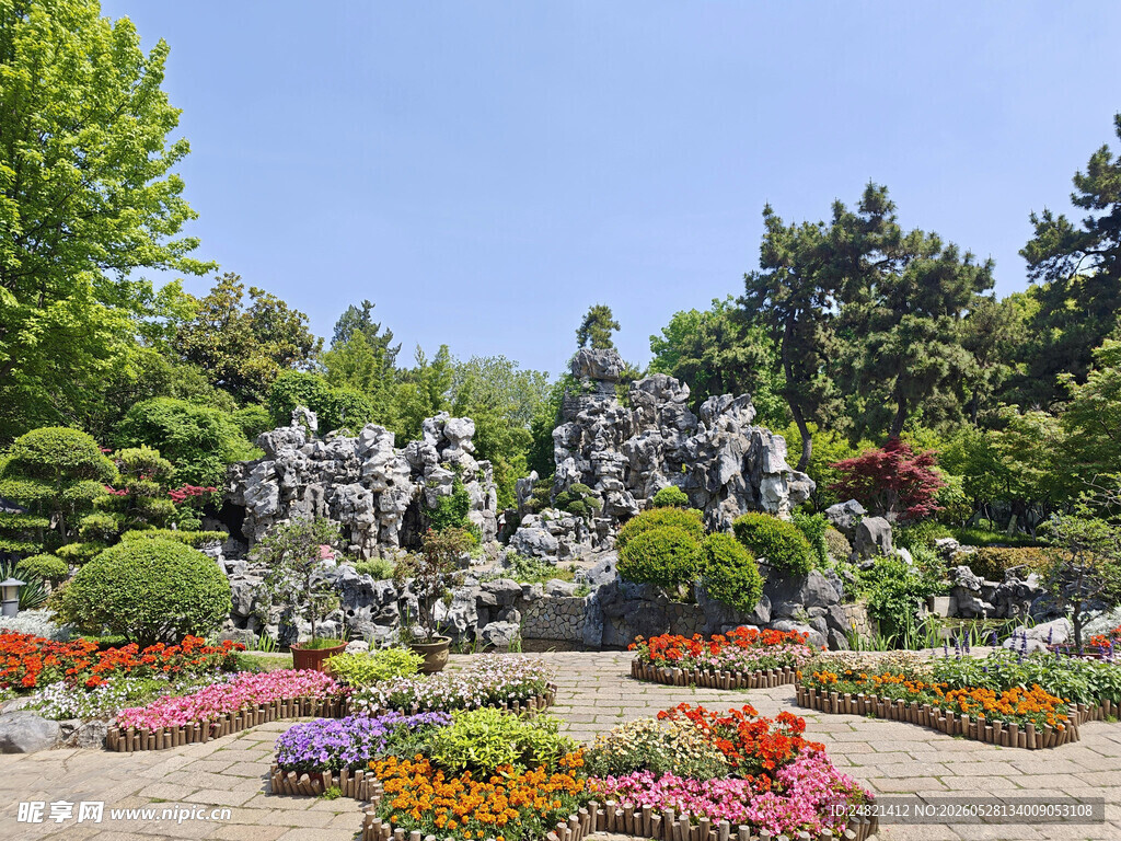 花园雕塑景观