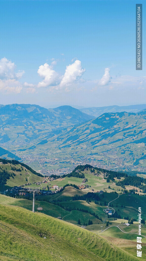 山间美景