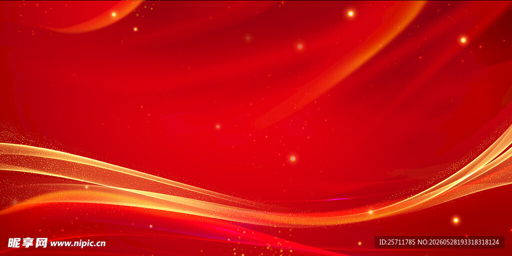 红色背景 