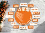 心愿墙展示美好期许 许愿墙 