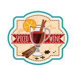 香料热红酒装饰图标