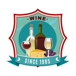 1985年起的葡萄酒主题徽章