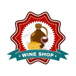葡萄酒商店标志
