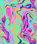 梦幻流体渐变抽象艺术图案
