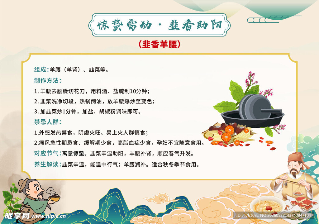 中药桌卡素材