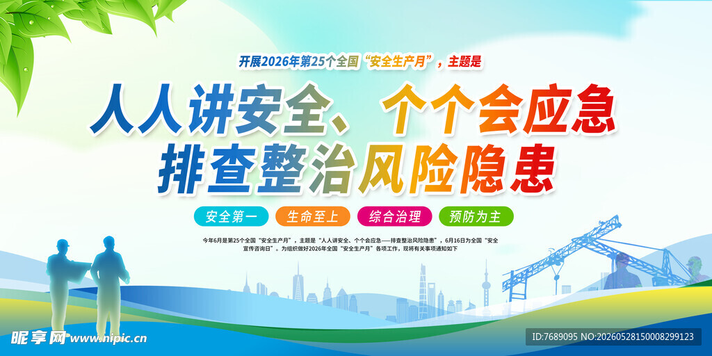安全生产展板