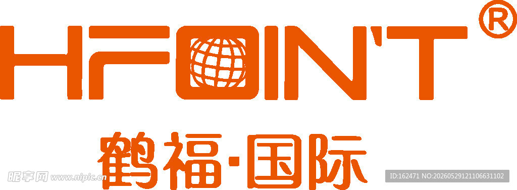 鹤福国际品牌标识