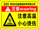 高温警示标识