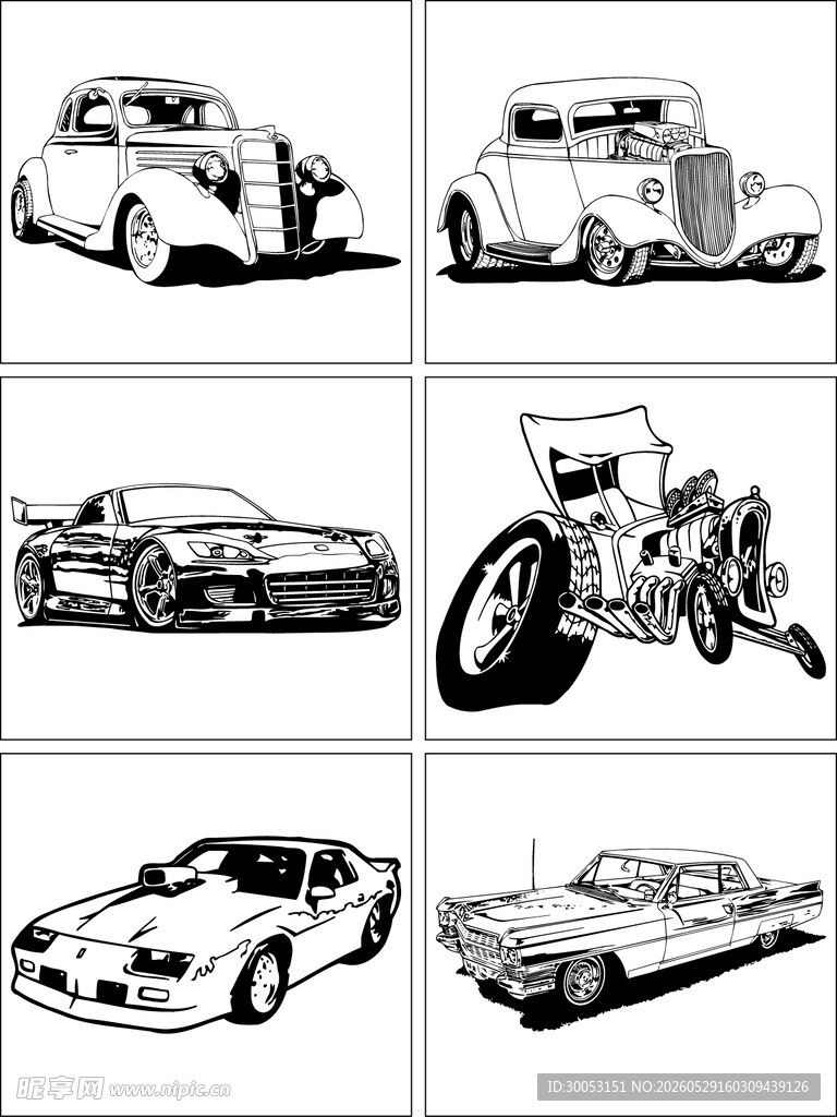 经典复古汽车