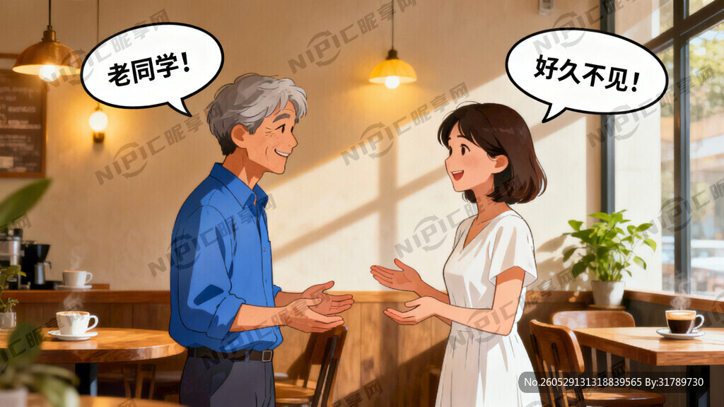 老同学 好久不见