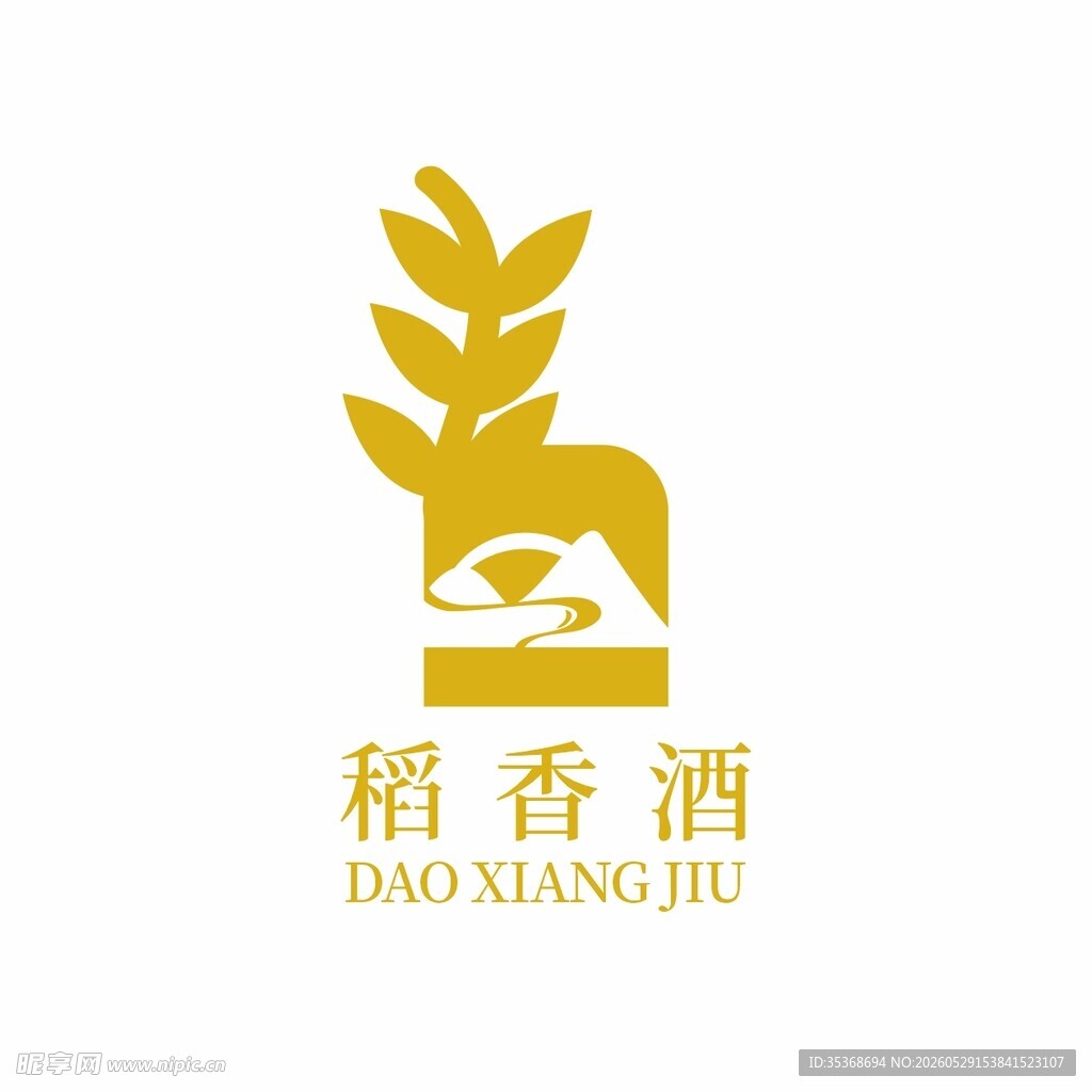 LOGO稻香酒