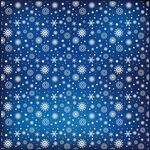 蓝色梦幻雪花背景图案