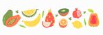 手绘水果合集