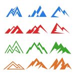 山峰标识合集