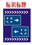 方向指示标识标牌