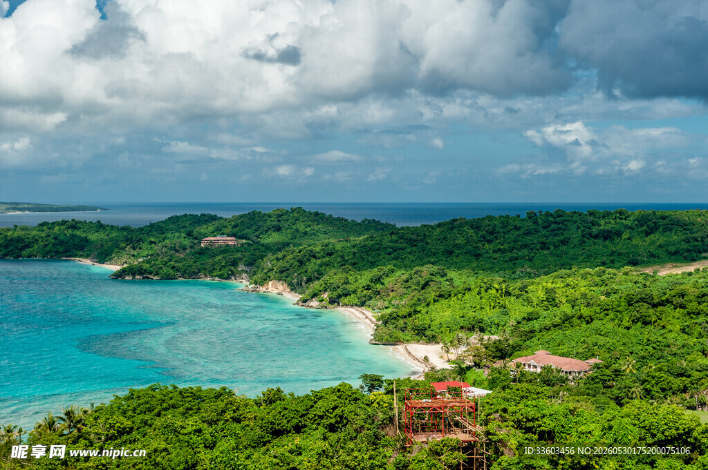 碧海绿岛绝美海景风光