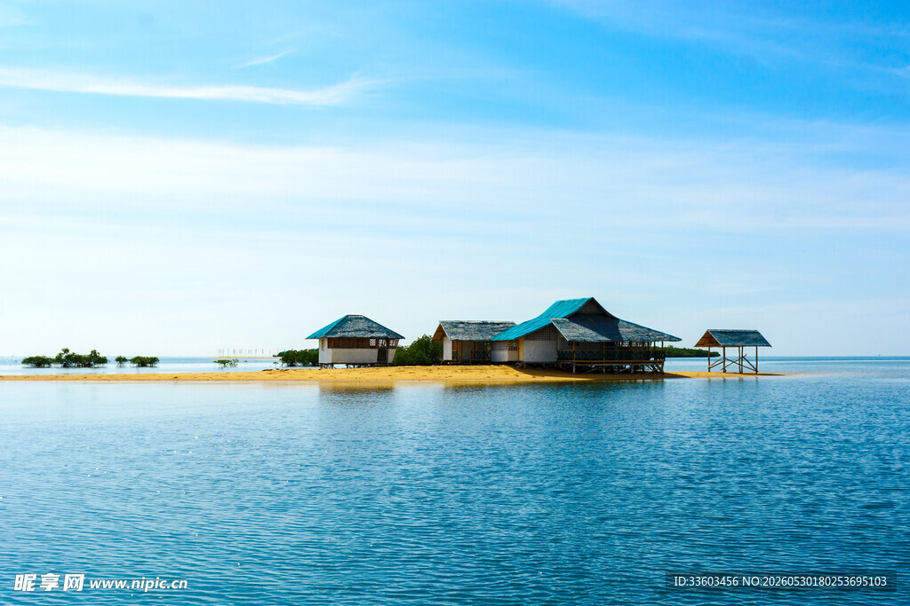 海上小屋畅享静谧海景