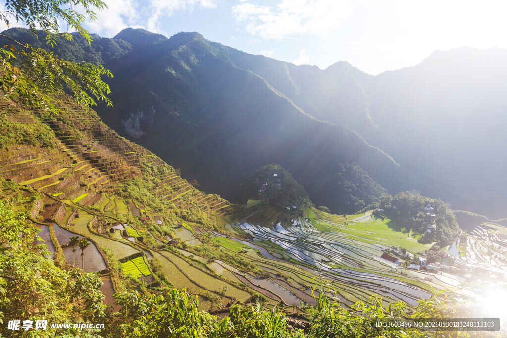 山间村落美景