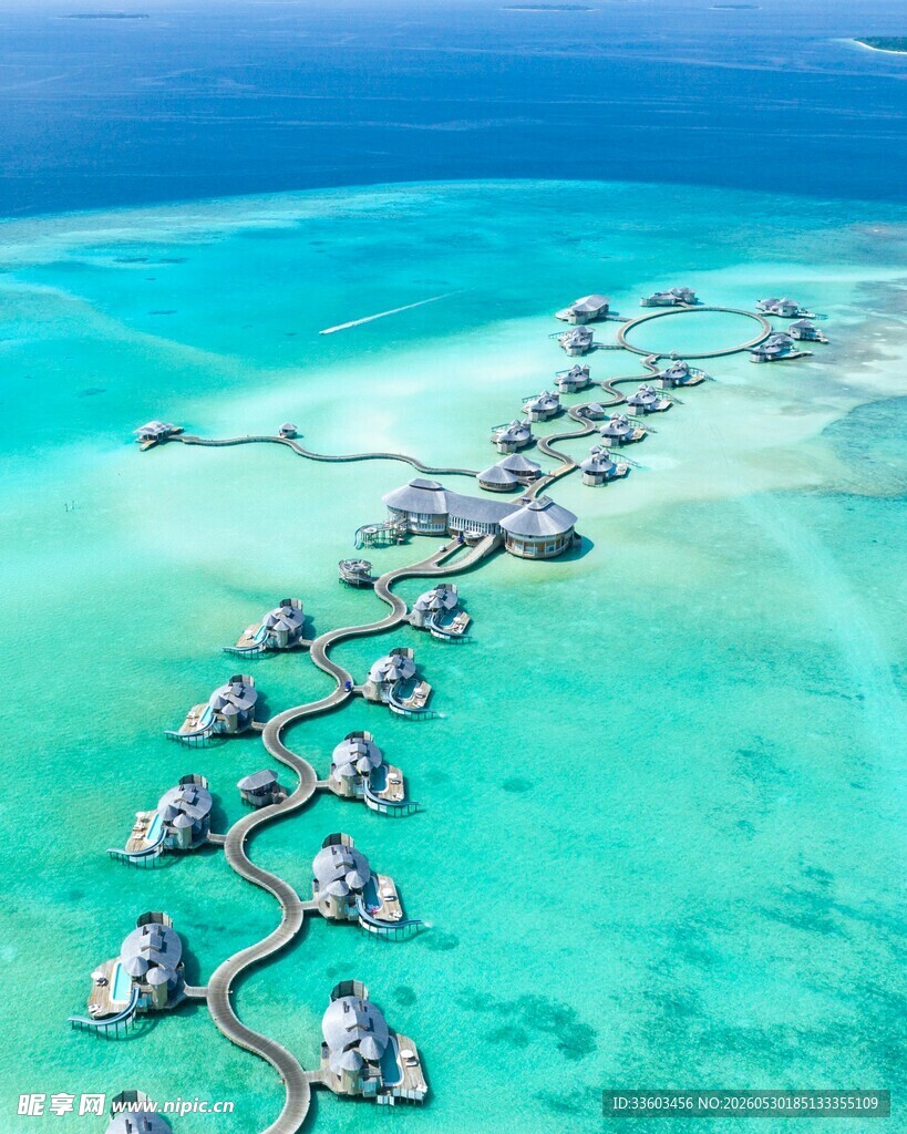 马尔代夫水上美丽度假村