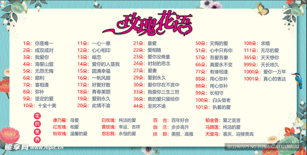 玫瑰话语