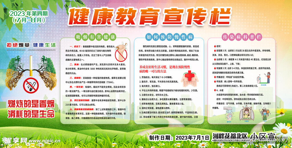 健康教育 宣传栏  物业  