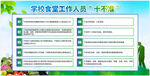 学校食堂工作人员十条承诺