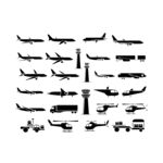 航空元素素材