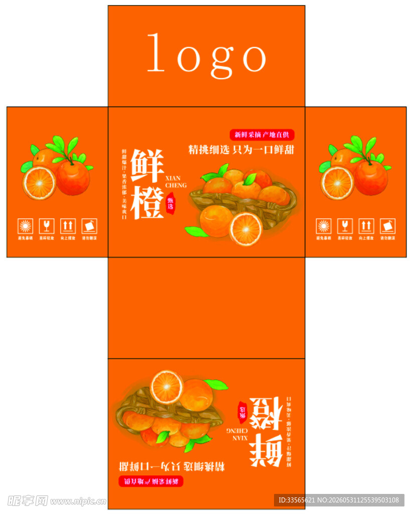 橙子柑橘礼盒