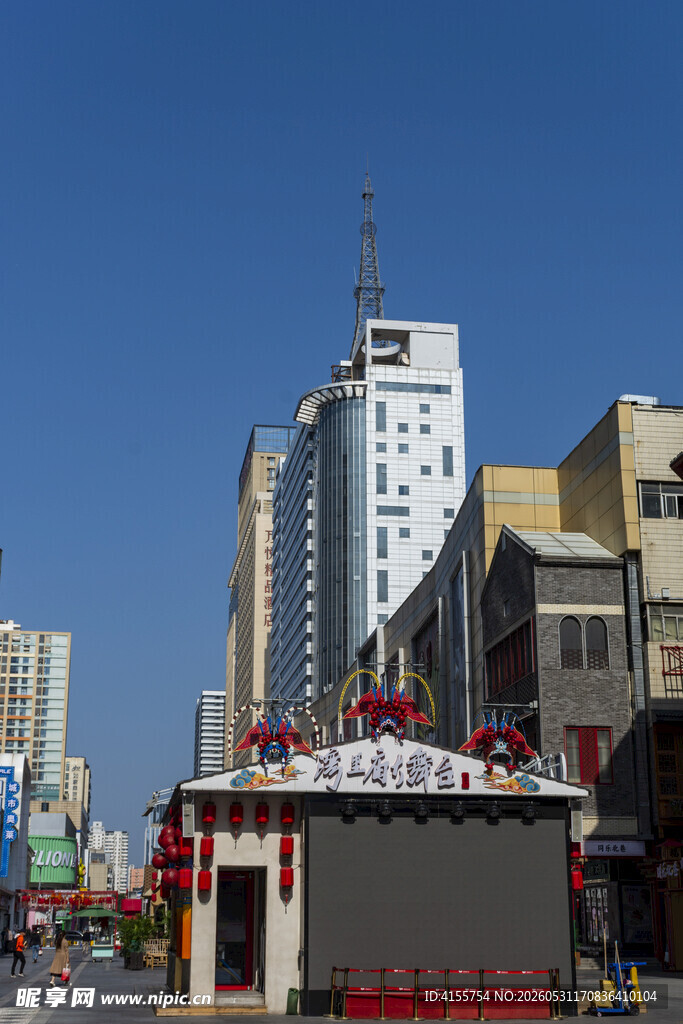 城市中的特色建筑景观