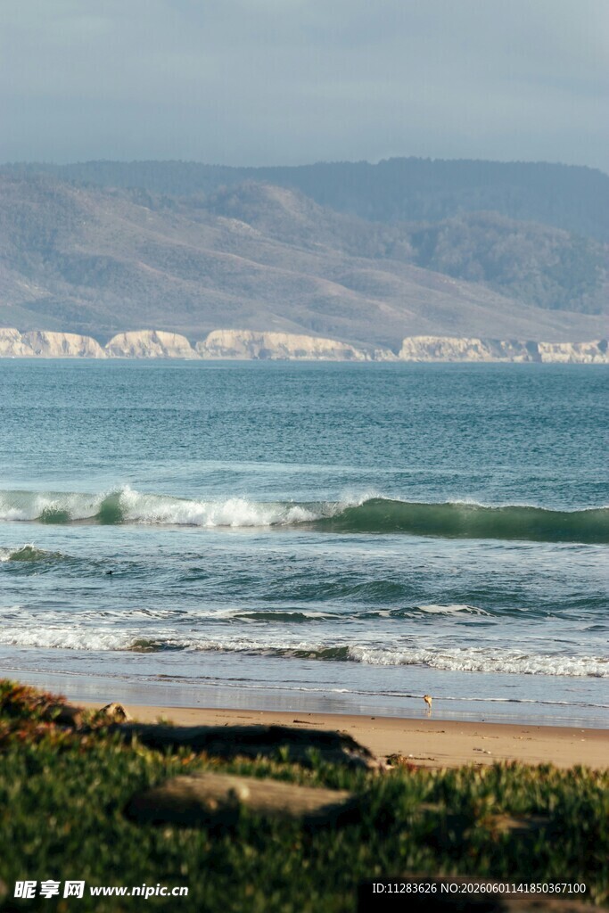 海边风景海浪