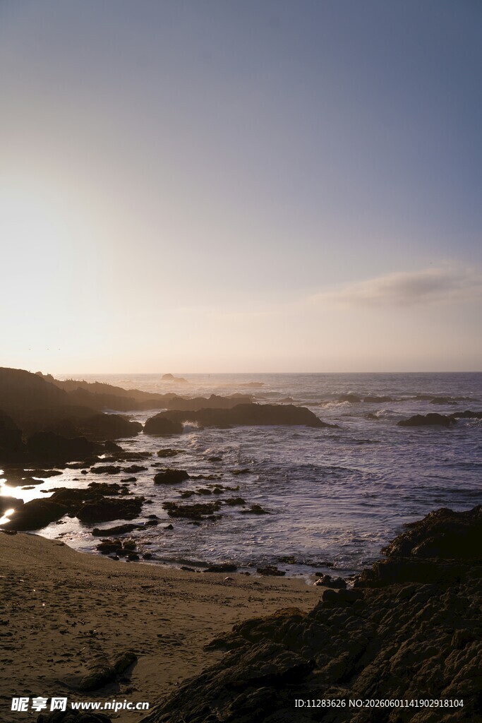 海边日落美景