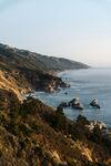 海岸风光山海