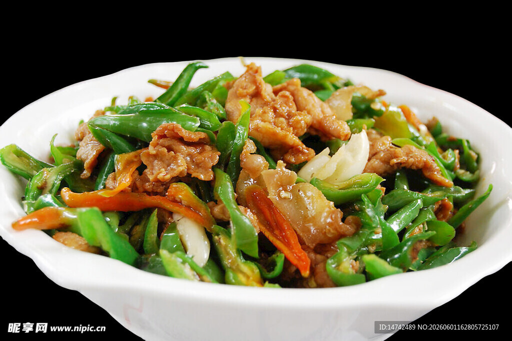 青椒炒肉