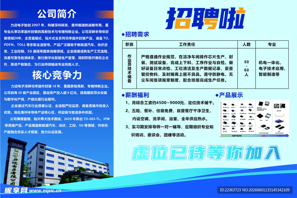 招聘海报