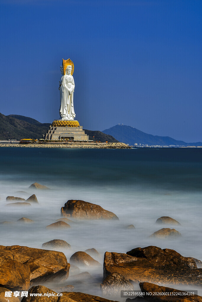 海上观音圣像景致