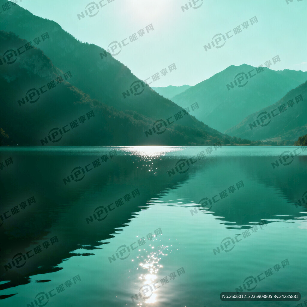 湖光山色